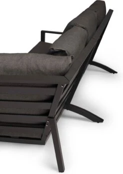 Tierra Outdoor 5-zits Loungeset Lima Aluminium Antraciet -Tuinmeubel Serie Winkel 8719638364379 4