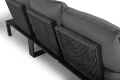 Tierra Outdoor 4-zits Loungeset Dawson Aluminium Antraciet -Tuinmeubel Serie Winkel 8719638365475 3