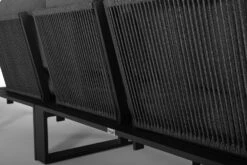 Tierra Outdoor 4-zits Loungeset Dawson Aluminium Antraciet -Tuinmeubel Serie Winkel 8719638365475 4