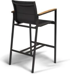 Tierra Outdoor Barstoel Ada Textileen Antraciet -Tuinmeubel Serie Winkel 8719638366434 3