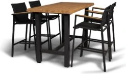 Tierra Outdoor Barstoel Ada Textileen Antraciet -Tuinmeubel Serie Winkel 8719638366434 5