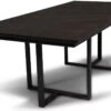Tierra Outdoor Eettafel Nida Kelya Antraciet 220 X 100 X 75 Cm