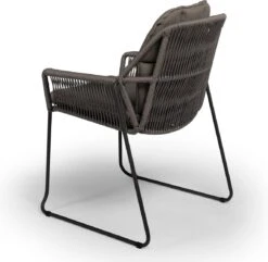 Tierra Outdoor Eettafelstoel Rivera Antraciet -Tuinmeubel Serie Winkel 8719638367394 5