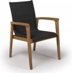 Tierra Outdoor Eettafelstoel Avero Antraciet