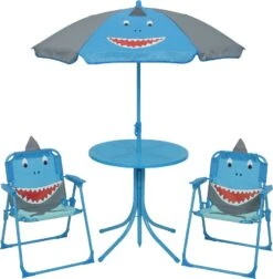 Outdoor Living By Decoris Tuinset Haai Voor Kinderen Blauw