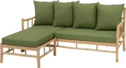 Intratuin 3-zits Loungebank Fleur Bamboe