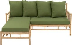 Intratuin 3-zits Loungebank Fleur Bamboe 9 Intratuin 3-zits Loungebank Fleur Bamboe -Tuinmeubel Serie Winkel 8720196018970 3