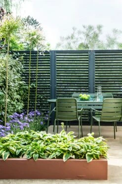 Intratuin Tuinbank Olle Donkergroen 115 X 62,8 X 82 Cm -Tuinmeubel Serie Winkel 8720196019472 22