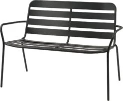 Intratuin Tuinbank Olle Zwart 115 X 62,8 X 82 Cm