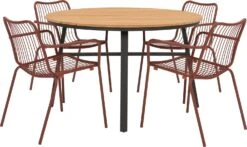 Intratuin Stapelstoel Xavi Rood 7 Intratuin Stapelstoel Xavi Rood -Tuinmeubel Serie Winkel 8720196019496 4