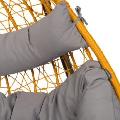 Intratuin Hangstoel In Standaard Faya Geel -Tuinmeubel Serie Winkel 8720196019786 3 1