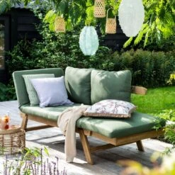 Intratuin Tuinbank Lorient Acacia Groen 175/220 X 90 X 75 Cm -Tuinmeubel Serie Winkel 8720196020614 7