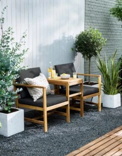 Intratuin 2-zits Loungeset Romy Acaciahout -Tuinmeubel Serie Winkel 8720196020805 10