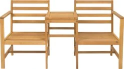 Intratuin 2-zits Loungeset Romy Acaciahout -Tuinmeubel Serie Winkel 8720196020805 4 1