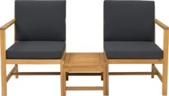 Intratuin 2-zits Loungeset Romy Acaciahout -Tuinmeubel Serie Winkel 8720196020805 5