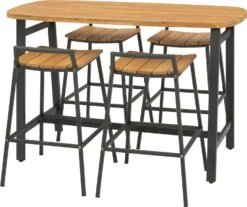 Intratuin Bartafel Vera 128 X 65 X 90 Cm 11 Intratuin Bartafel Vera 128 X 65 X 90 Cm -Tuinmeubel Serie Winkel 8720196020911 4