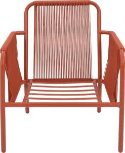 Intratuin Loungestoel Siri Wicker Terracotta -Tuinmeubel Serie Winkel 8720196020997 3