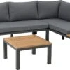 Intratuin 4-zits Loungeset Guava Staal Antraciet