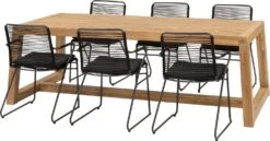 Intratuin Eettafel Corsica 233 X 113 X 76 Cm 5 Intratuin Eettafel Corsica 233 X 113 X 76 Cm -Tuinmeubel Serie Winkel 8720196027842 3