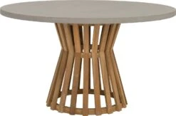 Intratuin Eettafel Ventura Grijs D 135 X 76 Cm