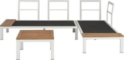 Intratuin 4-zits Loungeset Guava Staal Wit -Tuinmeubel Serie Winkel 8720196041619 4