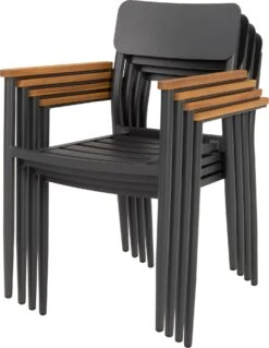 Intratuin Eettafelstoel Suze Grijs -Tuinmeubel Serie Winkel 8720196116843 5