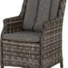 Intratuin Loungestoel Lima Wicker Grijs