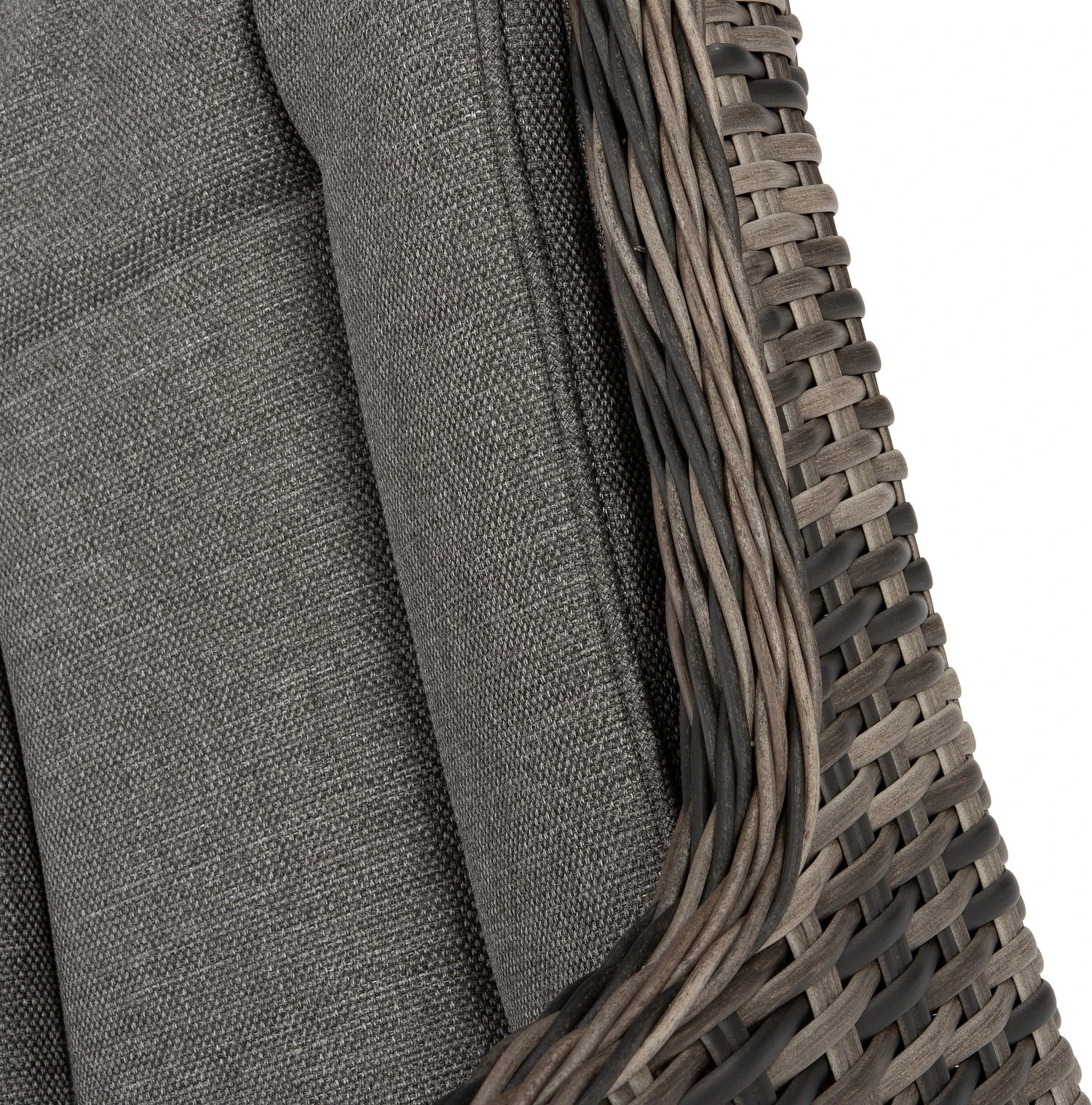 Intratuin Loungestoel Lima Wicker Grijs 4 Intratuin Loungestoel Lima Wicker Grijs - Afbeelding 4