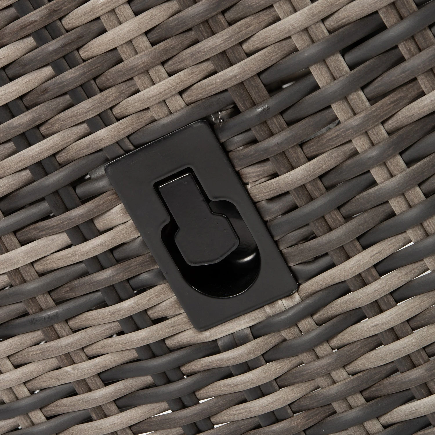 Intratuin Verstelbare Loungestoel Lima Wicker Grijs 2 Intratuin Verstelbare Loungestoel Lima Wicker Grijs - Afbeelding 2