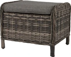 Intratuin Voetenbank Lima Grijs 60 X 51 X 47 Cm