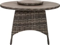 Intratuin Eettafel Lima Grijs D 125 H 76 Cm 5 Intratuin Eettafel Lima Grijs D 125 H 76 Cm -Tuinmeubel Serie Winkel 8720196116935 3