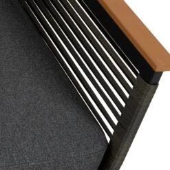 Intratuin 4-zits Loungeset Timon Aluminium Zwart -Tuinmeubel Serie Winkel 8720196117116 4