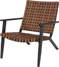 Intratuin Loungestoel Huub Aluminium Bruin