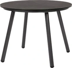 Intratuin Bistrioset Huub Met Silke Aluminium Bruin -Tuinmeubel Serie Winkel 8720196117154