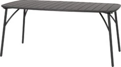 Intratuin Eettafel Olle Antraciet 162,8 X 90 X 73 Cm