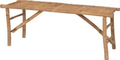 Intratuin Tuinbank Bamboe 120 X 33 X 58 Cm