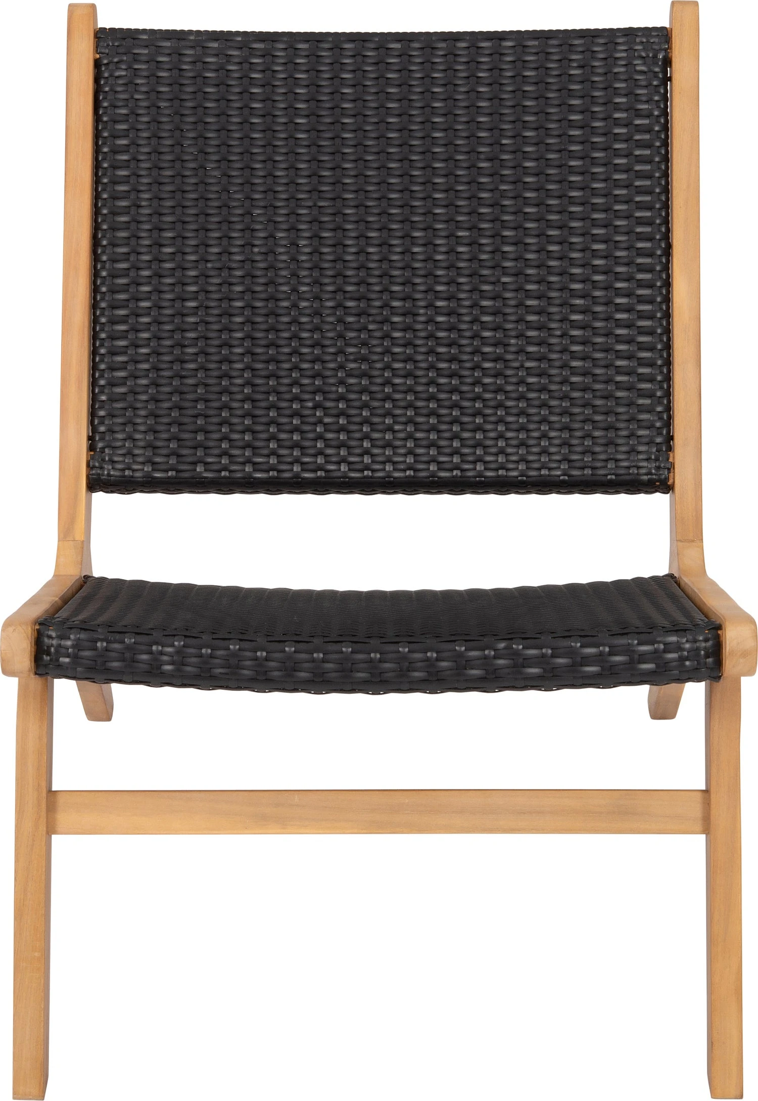 Intratuin Loungestoel Lulu Wicker Zwart 2 Intratuin Loungestoel Lulu Wicker Zwart - Afbeelding 2