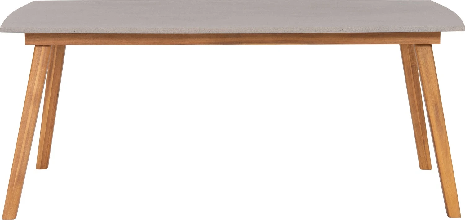 Intratuin Eettafel Deen Grijs 180 X 90 X 75 Cm 2 Intratuin Eettafel Deen Grijs 180 X 90 X 75 Cm - Afbeelding 2