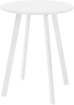 Intratuin Bijzettafel Latte Wit D 40 H 50 Cm