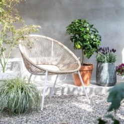 Intratuin Draadstoel Tess Naturel -Tuinmeubel Serie Winkel 8720196178049 6