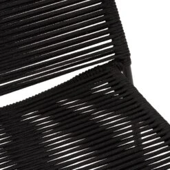 Intratuin Eettafelstoel Lisa Zwart -Tuinmeubel Serie Winkel 8720196181186 3