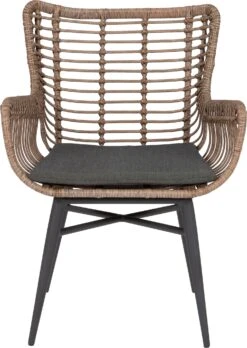 Intratuin Eettafelstoel Hanna Naturel -Tuinmeubel Serie Winkel 8720196181223 3