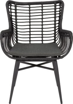 Intratuin Eettafelstoel Hanna Zwart 7 Intratuin Eettafelstoel Hanna Zwart -Tuinmeubel Serie Winkel 8720196181506 3