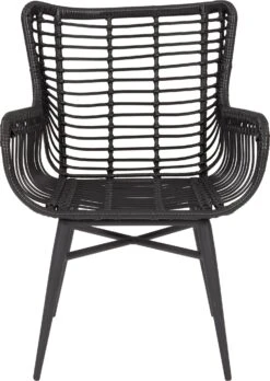 Intratuin Eettafelstoel Hanna Zwart 8 Intratuin Eettafelstoel Hanna Zwart -Tuinmeubel Serie Winkel 8720196181506 4