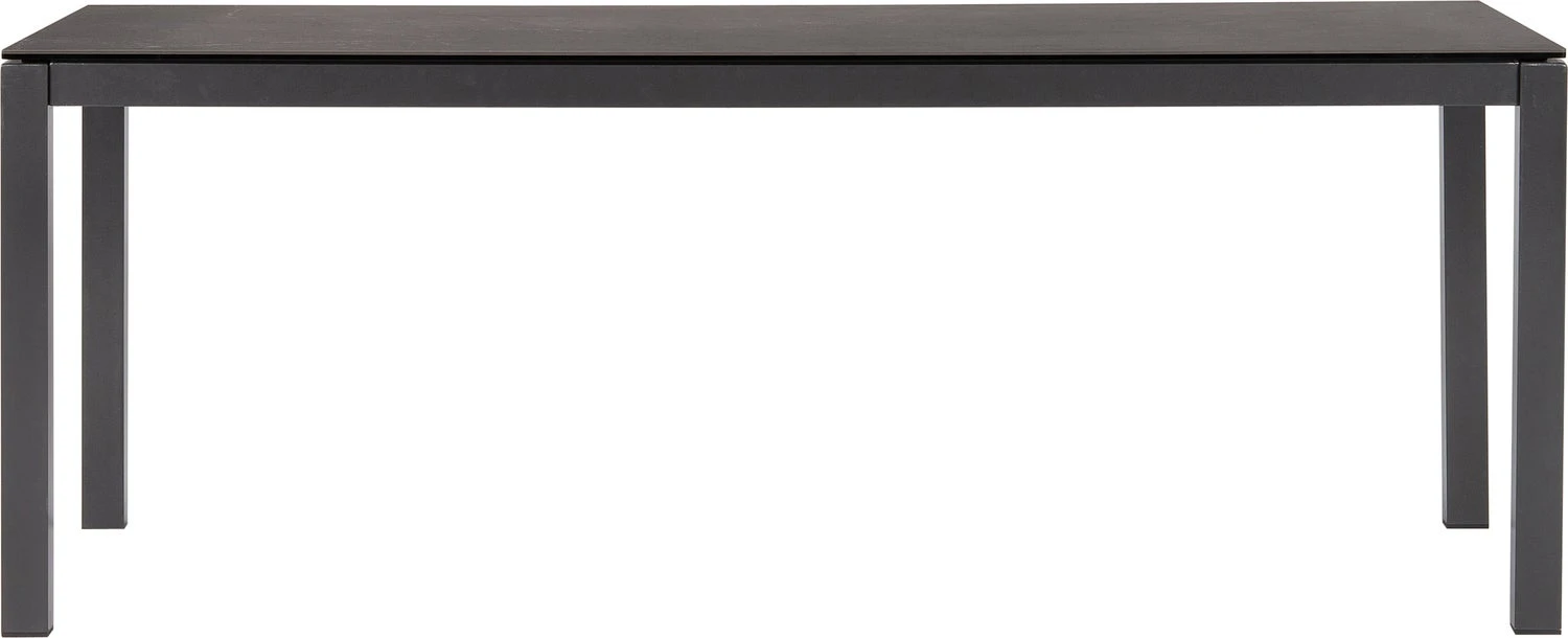 Intratuin Eettafel Gloria Zwart 220 X 100 X 74,5 Cm 2 Intratuin Eettafel Gloria Zwart 220 X 100 X 74,5 Cm - Afbeelding 2