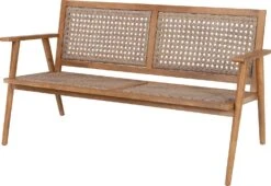 Intratuin 4-zits Loungeset Komodo Acaciahout Naturel -Tuinmeubel Serie Winkel 8720196183388 0