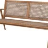 Intratuin 2-zits Loungebank Komodo Acaciahout Naturel