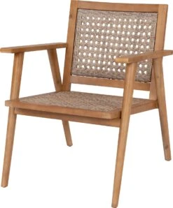 Intratuin Loungestoel Komodo Acaciahout Naturel