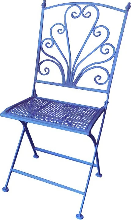 Intratuin Bistroset Debbie Gietijzer Blauw 2 Intratuin Bistroset Debbie Gietijzer Blauw - Afbeelding 2