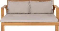 Intratuin Daybed / Loungebank Lazy Teakwash Grijs 73 / 133 X 180 X 75 Cm -Tuinmeubel Serie Winkel 8720196328895 6